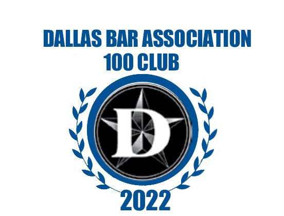 Dallas Bar 100 Club logo 2022